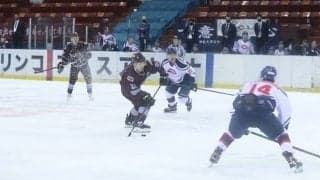 最終ピリオドで１点差に迫るが惜しくも中大に敗北