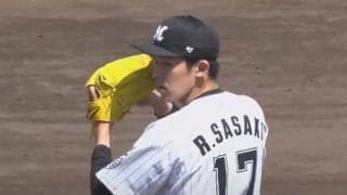 ロッテ佐々木朗、最速155キロも「キャッチボール感覚」!?　G打線を封じた投球が「レベチ」