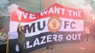 ユナイテッドvsリバプールが開催延期…一部サポによる本拠地OTでの過激抗議活動で安全面確保できず…