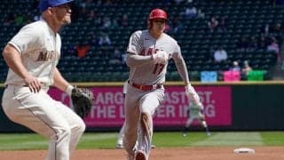 【MLB】大谷翔平、並じゃない“時速32km”快足で決めた二盗＆三盗に米記者称賛「非常に速い」