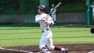 打線爆発！18得点で東大に完勝／東大１回戦