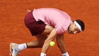 ディミトロフは初戦で姿消す