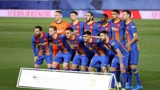 バルサ、クラシコ用のスペシャルユニをアトレティコ戦でも着用