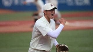 終盤に投手陣打たれて逆転負け　連覇は絶望的に／法大２回戦