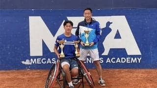 車いすテニス小田凱人が日本人男子初＆史上最年少でのITFジュニア世界ランク1位に!!