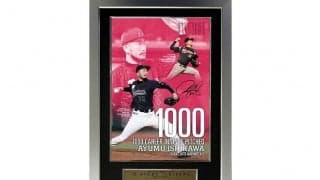 ロッテ石川歩の1000投球回グッズ販売　8年目の到達に広報室「初勝利は昨日のように…」