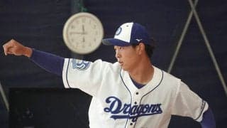 中日ドラ1右腕の速球が「唸っとる」　ほぼ捕手目線の投球映像に「当たる気がせん」