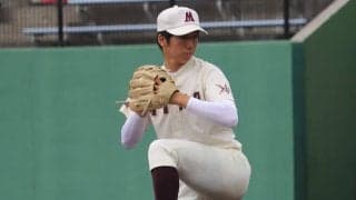 【高校野球】早大・小宮山監督の直接指導でフォーム改善　進学校・水戸一エースの目指す未来