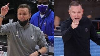 4月の月間最優秀コーチ賞はウィザーズのブルックスHCとナゲッツのマローンHC