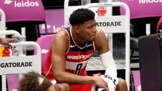 ウィザーズの八村塁が体調不良のためバックス戦に出場せず…ラプターズ戦も欠場か