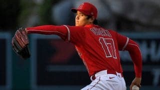 【MLB】大谷翔平、5回まで毎回7K1安打無失点で2勝目の権利　筒香嘉智は左飛、四球