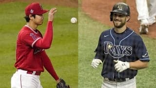 【MLB】大谷翔平を「打つのは非常に難しい」　2三振の1番打者が脱帽「優れた球持っている」