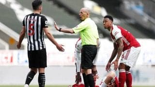 プレミアリーグ第34節アーセナル戦で一発退場のDFシェアは判定覆らず、3試合の出場停止に