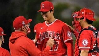 【MLB】大谷翔平が打者に謝罪？　にこやかな“好捕後のソーリー”に米興味「なぜ言ったの？」