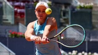 バーティが前回敗戦のバドサにストレート勝利で決勝へ! シーズン4勝目なるか[マドリード・オープン]