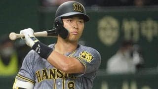 「この球こんな飛ばすんか」　内角高めを“場外寸前弾”…佐藤輝明は「※新人です」