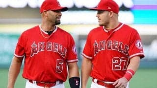【MLB】トラウト、戦力外プホルスとの別れを惜しむ　「人として同僚として素晴らしかった」