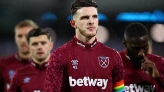 CL権を争うウェストハム、ライスの復帰迫る！ 指揮官モイーズが明かす