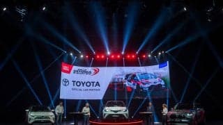 トヨタがWRCエストニアの公式パートナーとしてオフィシャルカー供給