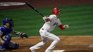 【MLB】大谷翔平、右手1本“フェン直二塁打”に指揮官驚き　「彼はストロング」「才能豊か」