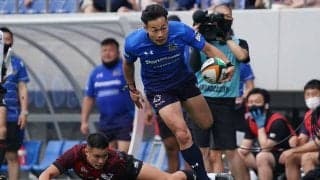ラストシーズン福岡堅樹が50m独走トライ　パナソニックがキヤノン撃破で4強進出