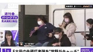 牧野真莉愛さんが語る“奇跡のHRキャッチ”の瞬間　「ABEMA バズ！パ・リーグ」ランキングは？