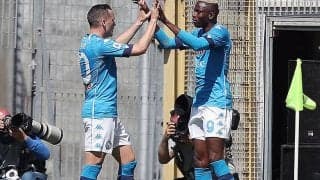 オシムヘンが4戦連発含むドッピエッタ! スペツィアに快勝のナポリが暫定2位に浮上!《セリエA》