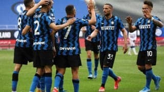 11年ぶりスクデットのインテル、吉田が後半から出場のサンプに5発圧勝《セリエA》