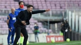 バルサに引き分けたアトレティコ シメオネが振り返る「想像通りの試合だった」