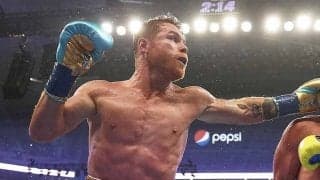 PFP王者カネロがSミドル級3団体統一　8回終了TKOで7万人熱狂、無敗サンダースを撃破