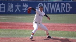 ドラフト候補の大型左腕・山下輝のリーグ戦初完投で法大が雪辱果たす！【5/9 春季東京六大学野球 法政大学vs明治大学】