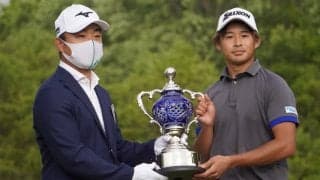 片岡尚之「少ないチャンスで優勝を掴みとれたのは自信になる」 　プロ4戦目でツアー初優勝
