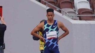 ケンブリッジ飛鳥、左脚違和感で決勝欠場　ガトリンと対戦ならず「身体を作り直す」