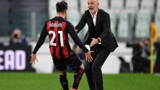 ユベントスとの直接対決制して3位浮上のミラン、指揮官は「素晴らしい試合」に歓喜