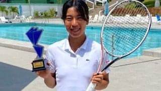 本玉真唯 ITF大会初制覇