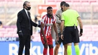 アトレティコに痛手…レマルがバルセロナとの天王山で左太ももを負傷