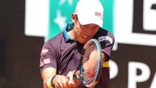 錦織圭、連戦に!!　第3試合でカレーニョ・ブスタと対戦[イタリア国際]