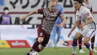 神戸MFイニエスタが37歳の誕生日に2年間の契約延長を発表