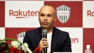 37歳となったイニエスタ 神戸と2年間の契約延長を公式発表！