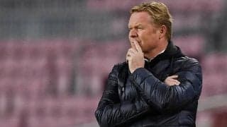 リーガ優勝諦めずのクーマン「最後まで戦う」 去就にも言及