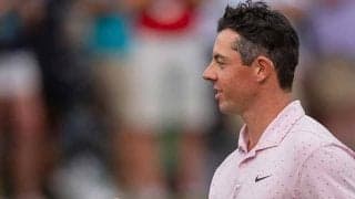 マキロイ、372y“驚異の林越え”が反響拡大　グリーン目前の一打に「馬鹿げている」