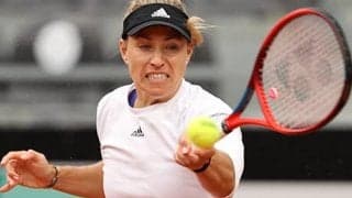 元1位 快勝でハレプ待つ2回戦へ