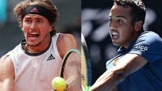  【速報中】ズベレフvsデリエン 