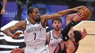 デュラントら8選手が2ケタ得点と層の厚さを見せたネッツ、敵地でブルズを破る