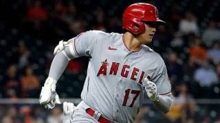 【MLB】大谷翔平、105年ぶり「先発翌日に1番」も4の0　リアル三刀流から一夜…打率.257