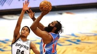 ネッツがスパーズに快勝…1カ月ぶり復帰のハーデン含む8選手が2ケタ得点