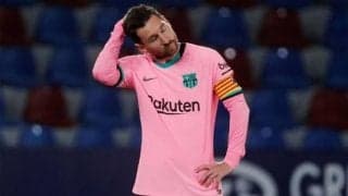 2冠を目指すメッシ 2度のリードを守り切れなかったレバンテ戦の結果に“失望”