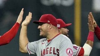 トラウト、敵軍もヒヤリ“スター性抜群の受け身”に米注目「何をやってもカッコいい」