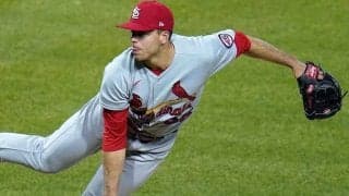 【MLB】モリーナでも捕れない剛速球　頭上まで“浮き上がる163km”に米驚愕「信じられない球」