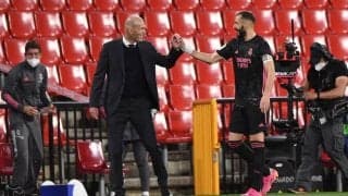 グラナダ退け2位浮上のレアル、逆転優勝を諦めないジダン「最後の最後まで…」